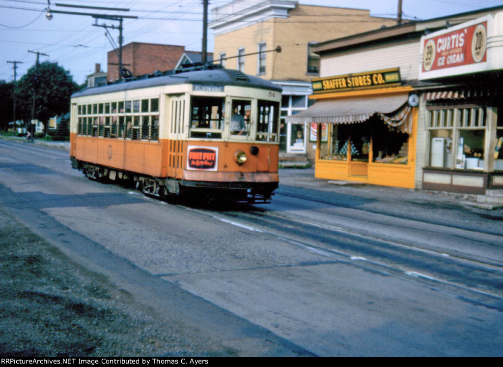 Altoona & Logan Valley #56, 1951